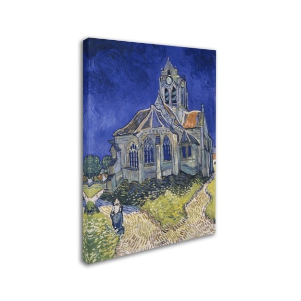 Van Gogh 'The Church In Auvers' Canvas Art,35x47